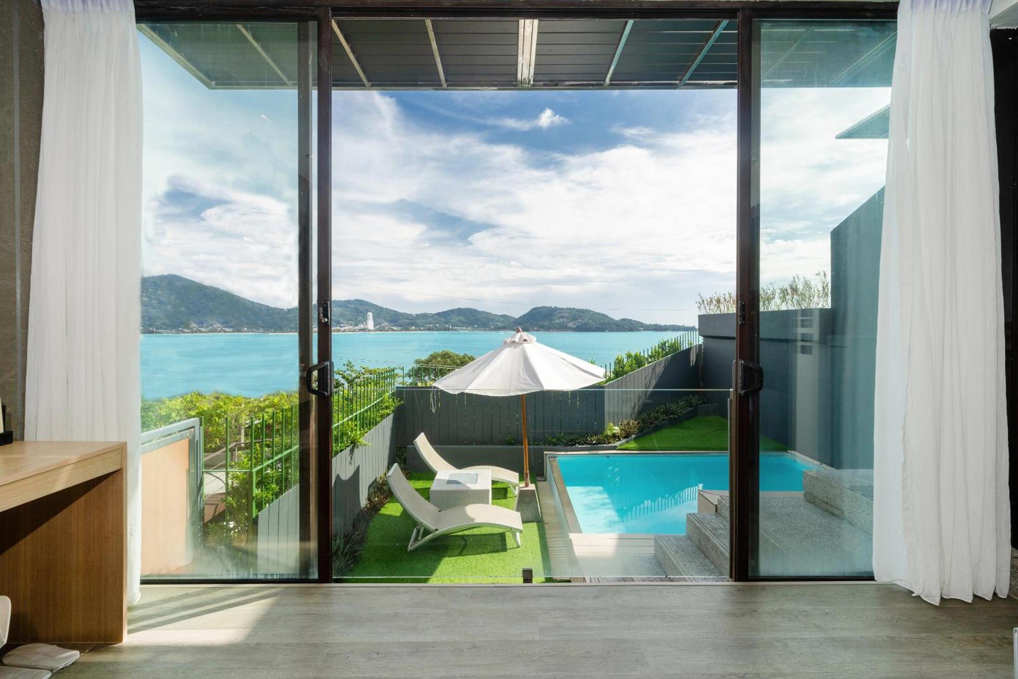 Indochine Resort And Villas - Sha Extra Plus Patong Экстерьер фото View from a suite at the resort