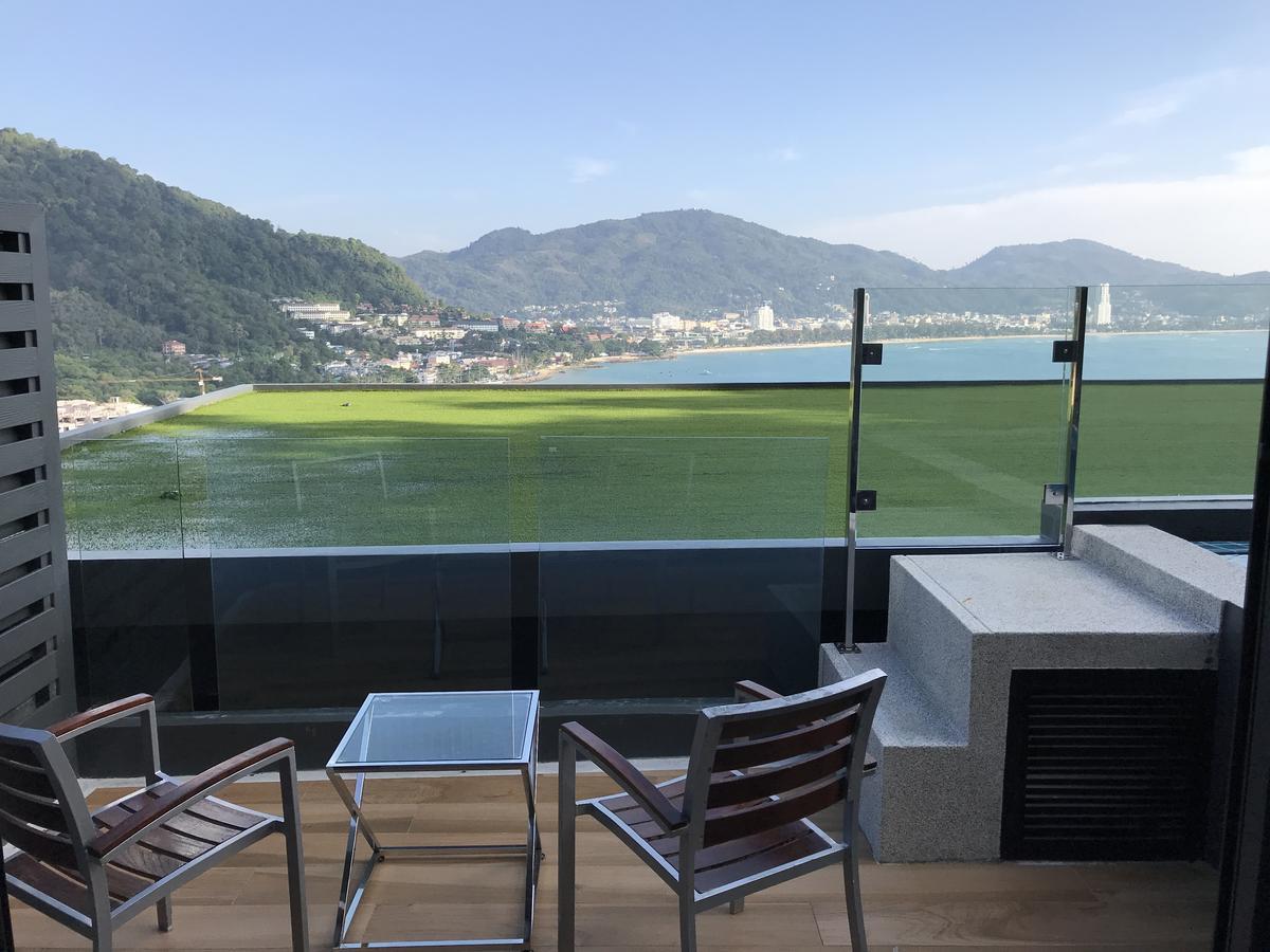 Indochine Resort And Villas - Sha Extra Plus Patong Экстерьер фото View of the South China Sea from the balcony of a suite at the hotel